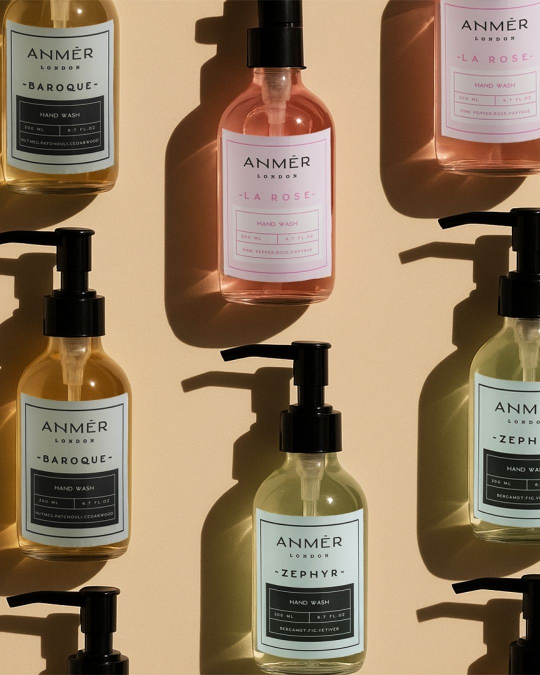 Baroque Nourishing Hand Wash With Macadamia Nut Seed Oil 200ML