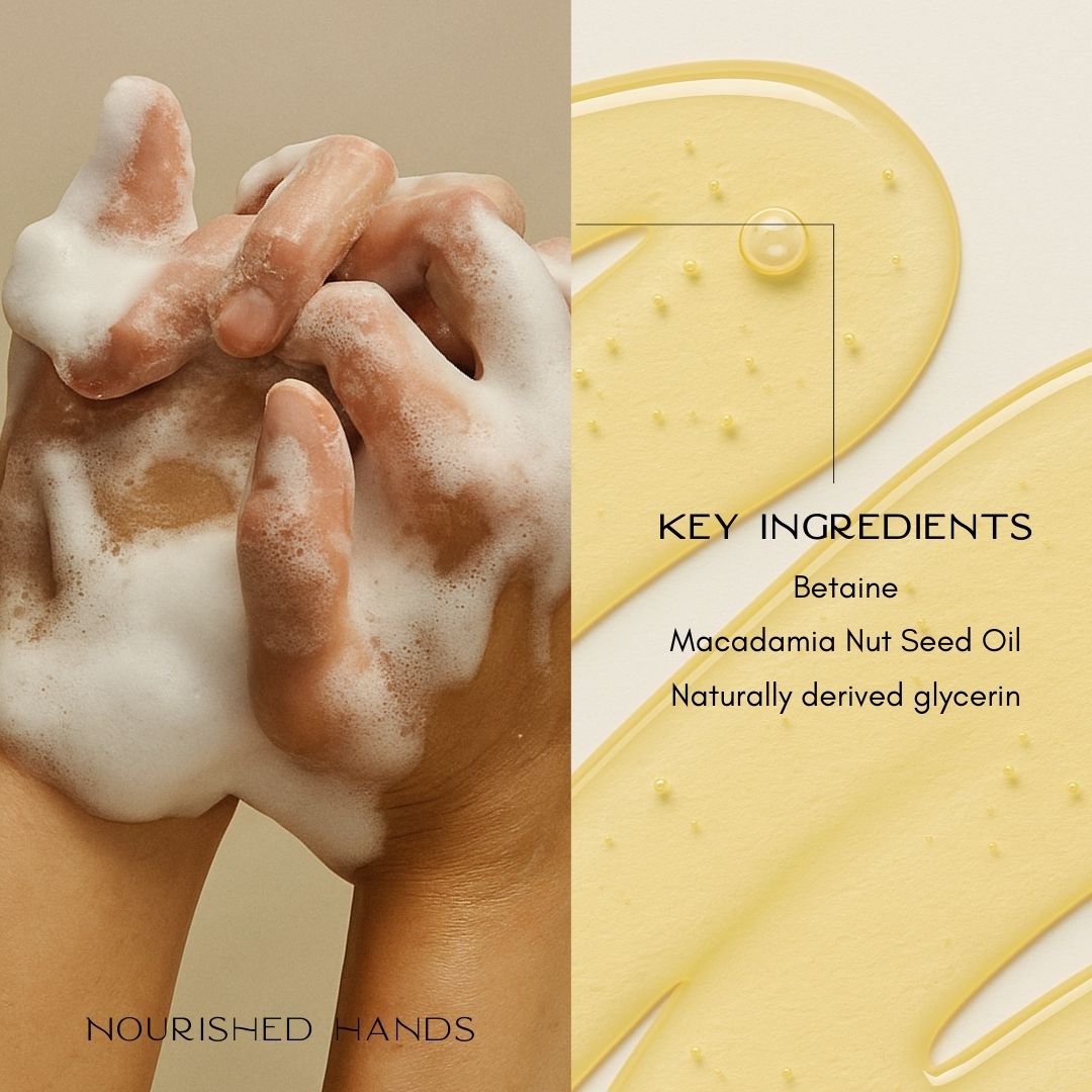 Baroque Nourishing Hand Wash With Macadamia Nut Seed Oil 200ML