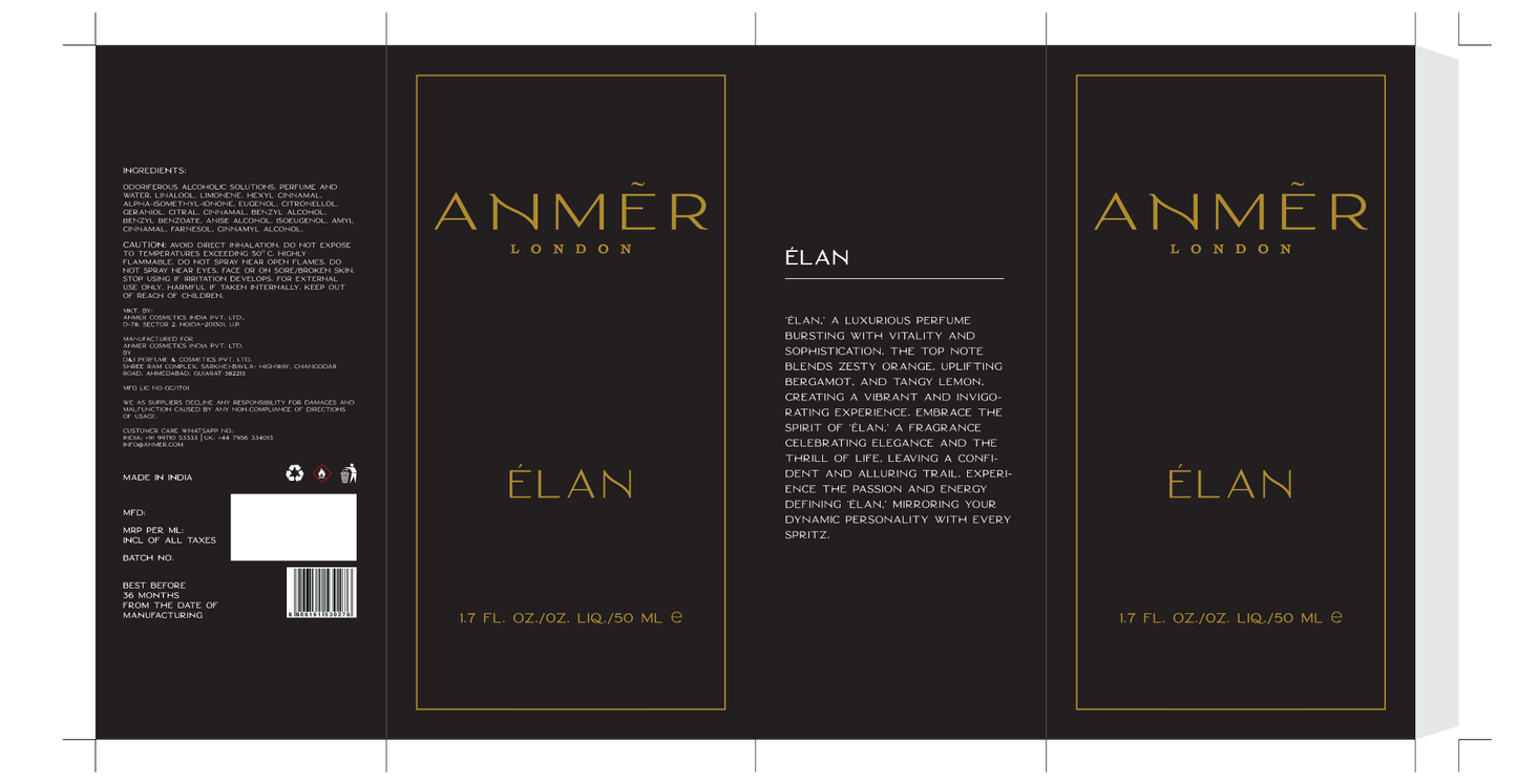 Elan Eau De Parfum For Women 50ML
