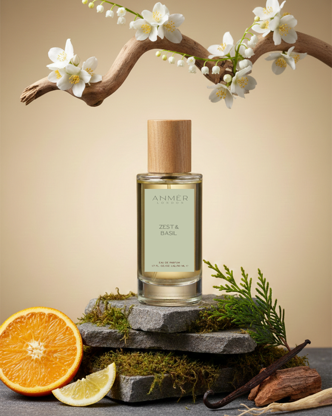 Zest & Basil Eau De Parfum For Women 15ML