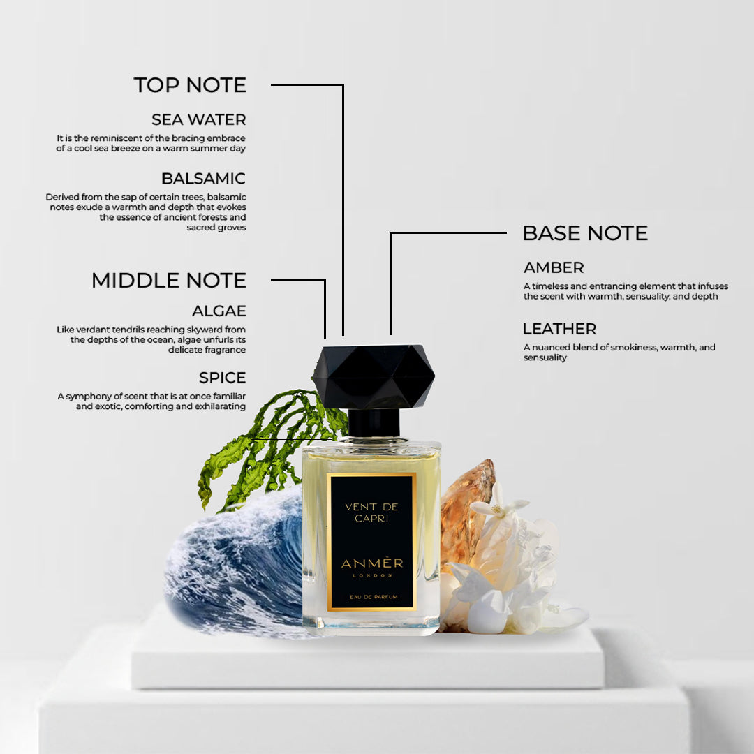 Vent De Capri Eau De Parfum For Men 50ML