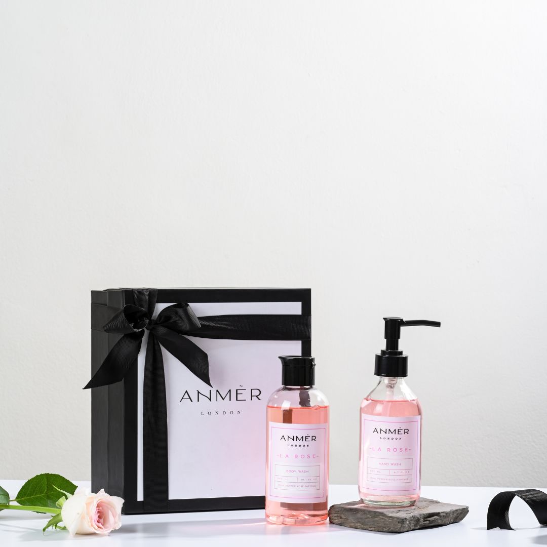 La Rose Body Wash and Hand Wash Gift Set