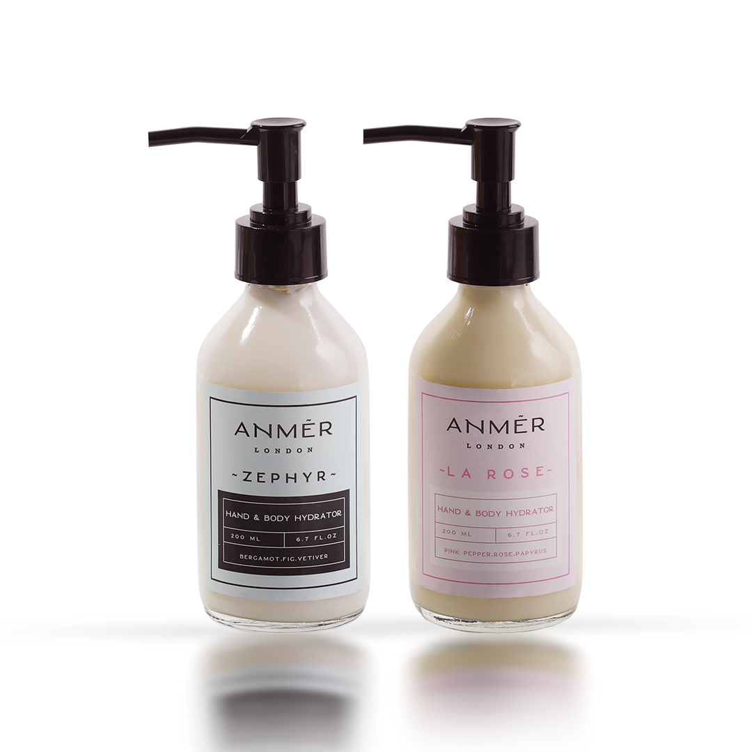 Zephyr and La Rose Body Hand & Hydrator Combo