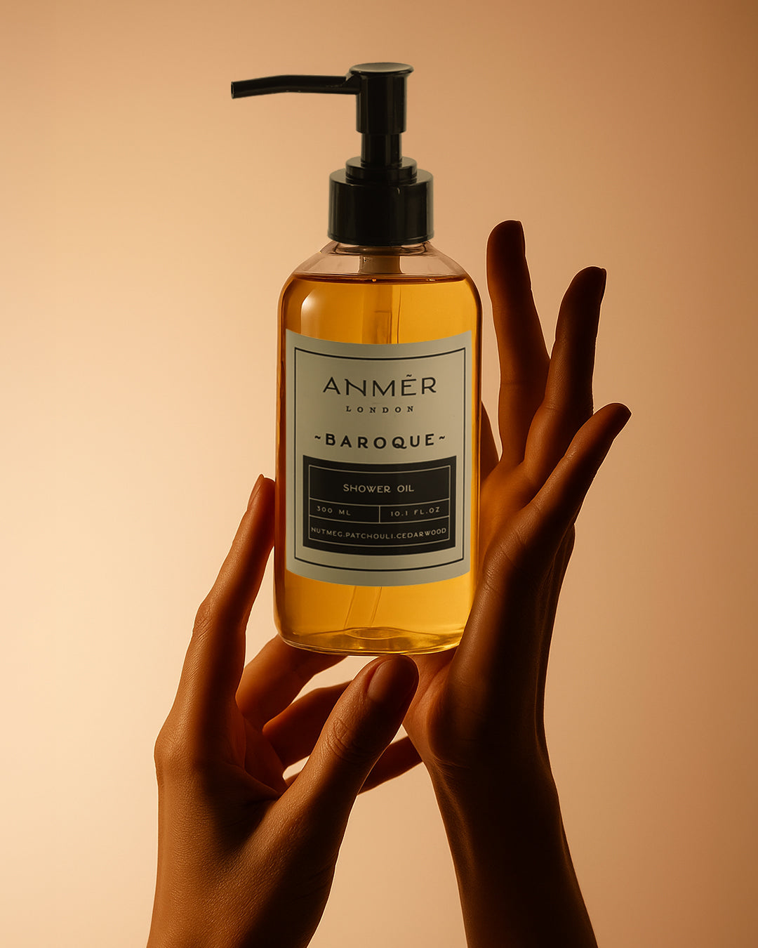 Baroque Nourishing Shower Oil With Moroccan Argan Oil 300ML