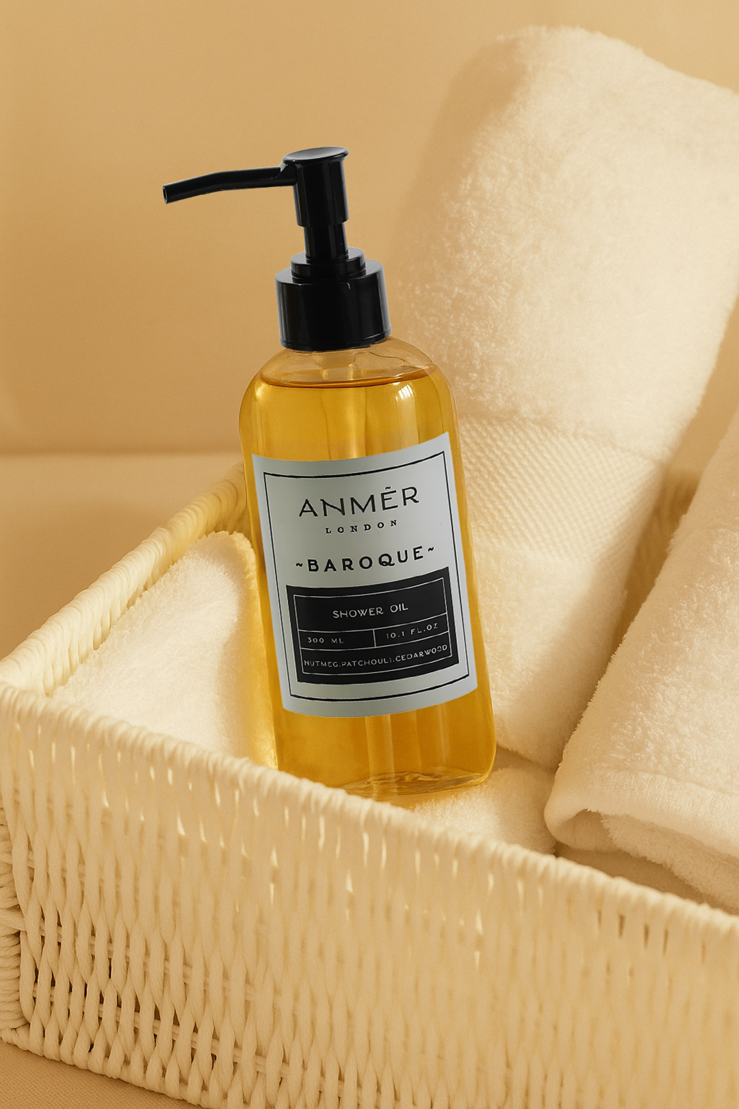 Baroque Nourishing Shower Oil With Moroccan Argan Oil 300ML