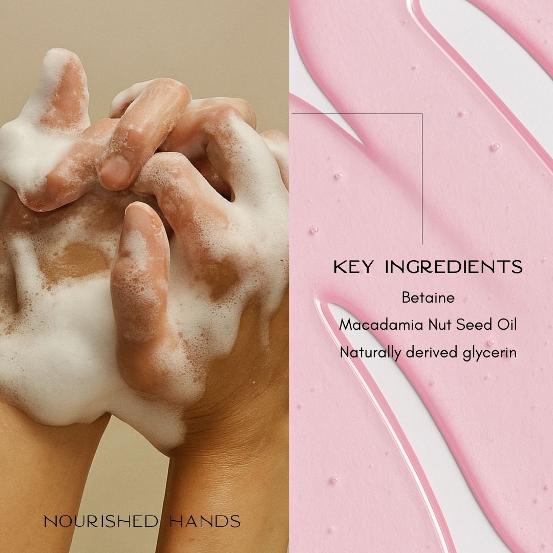 La Rose Nourishing Hand Wash With Macadamia Nut Seed Oil 200ML