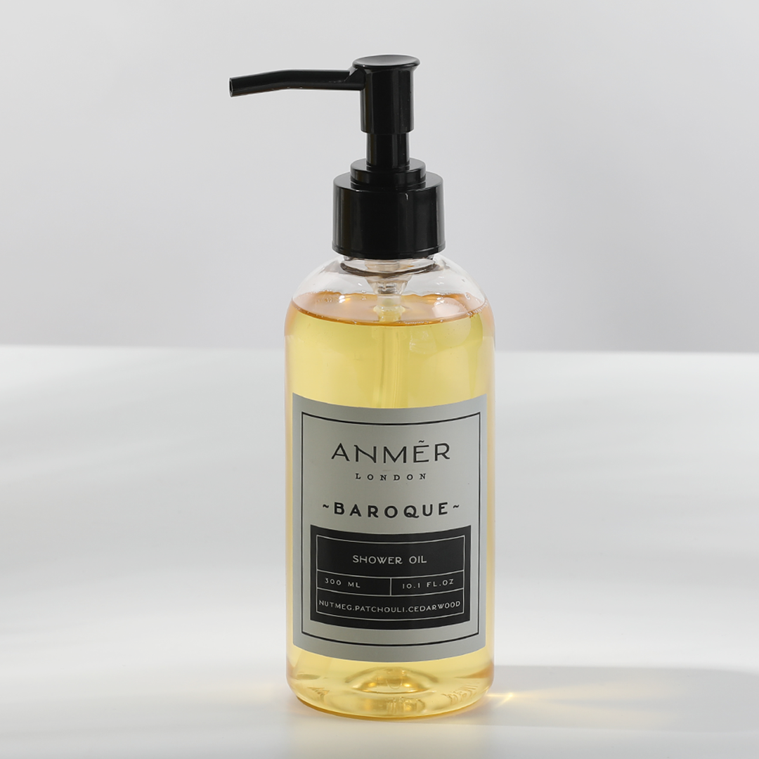 Baroque Nourishing Shower Oil With Moroccan Argan Oil 300ML