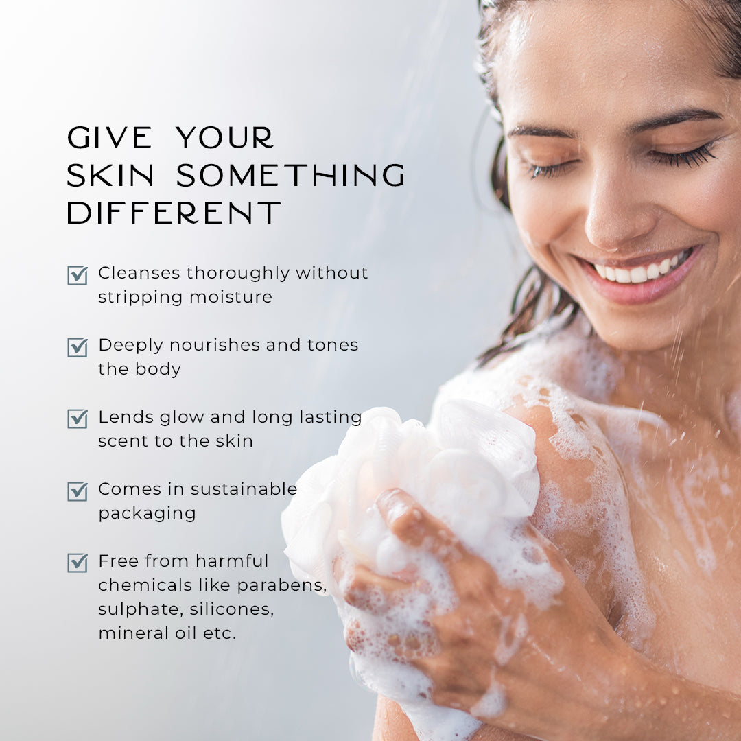 La Rose Nourishing Body Wash With Macadamia Nut Seed Oil 300ML