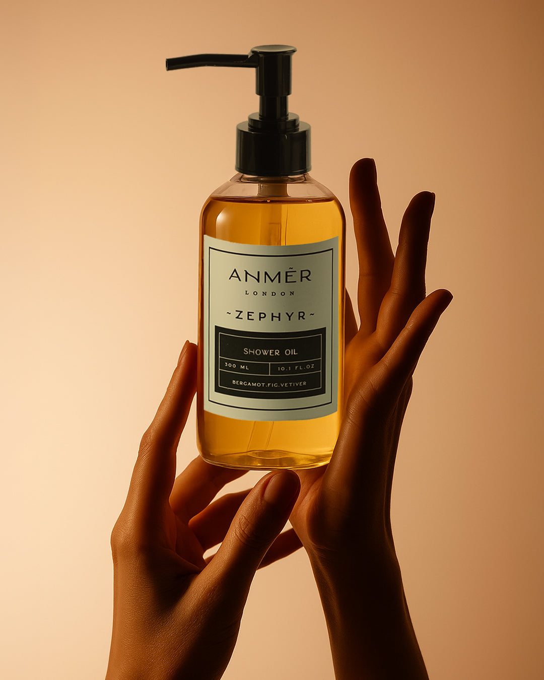Zephyr Nourishing Shower Oil With Moroccan Argan Oil 300ML