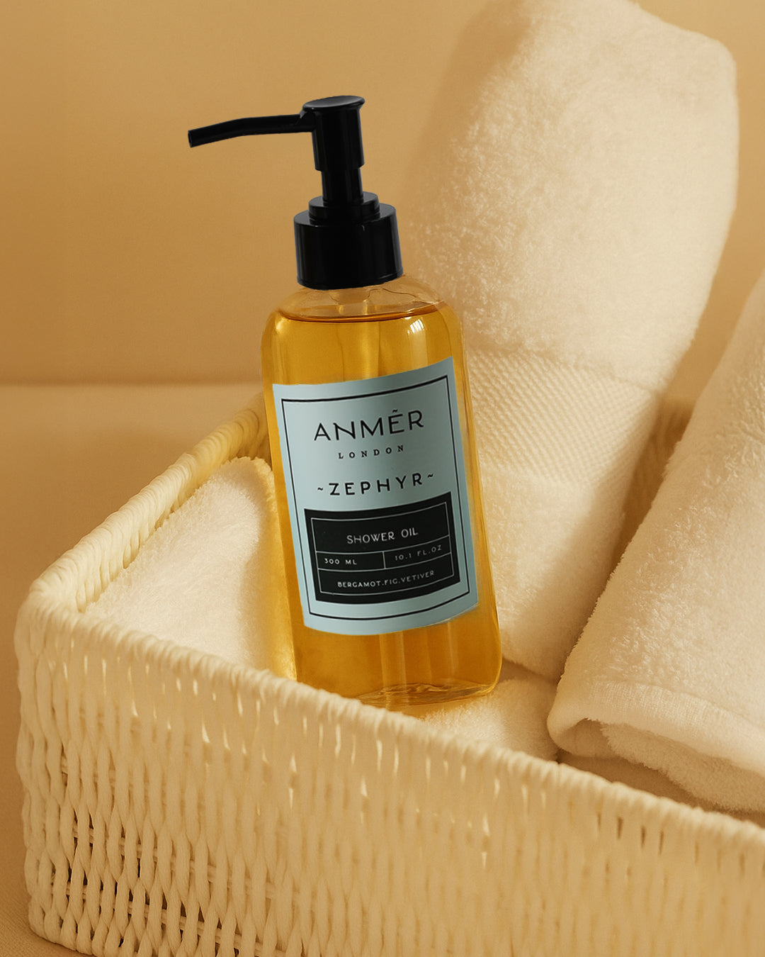 Zephyr Nourishing Shower Oil With Moroccan Argan Oil 300ML