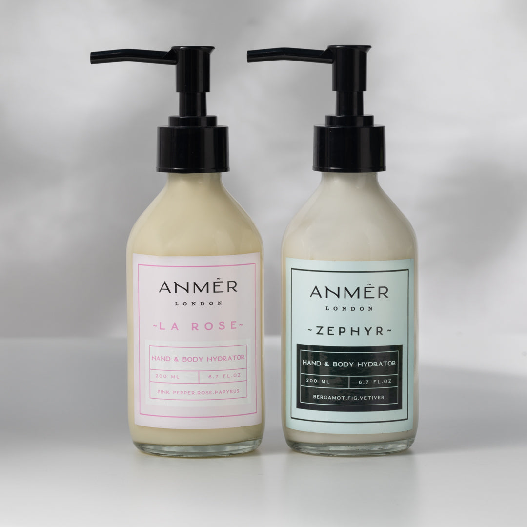 Zephyr and La Rose Body Hand & Hydrator Combo