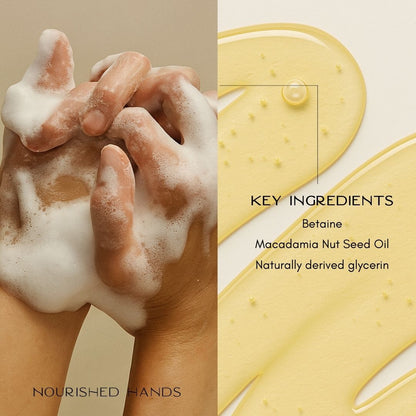 Baroque Nourishing Hand Wash With Macadamia Nut Seed Oil 200ML