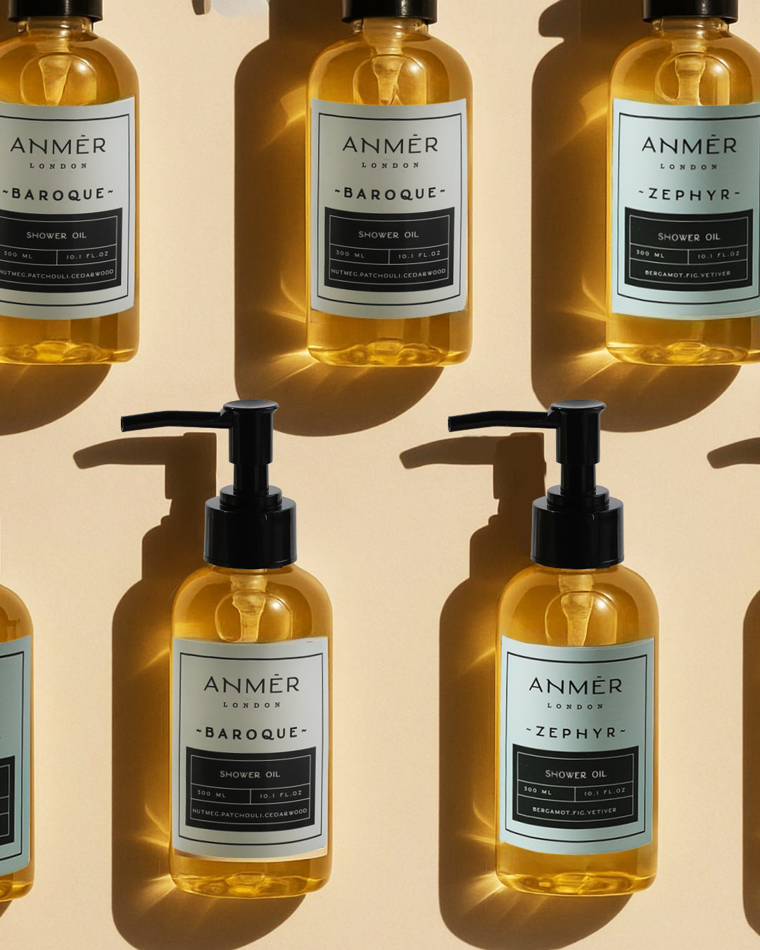 Baroque Nourishing Shower Oil With Moroccan Argan Oil 300ML