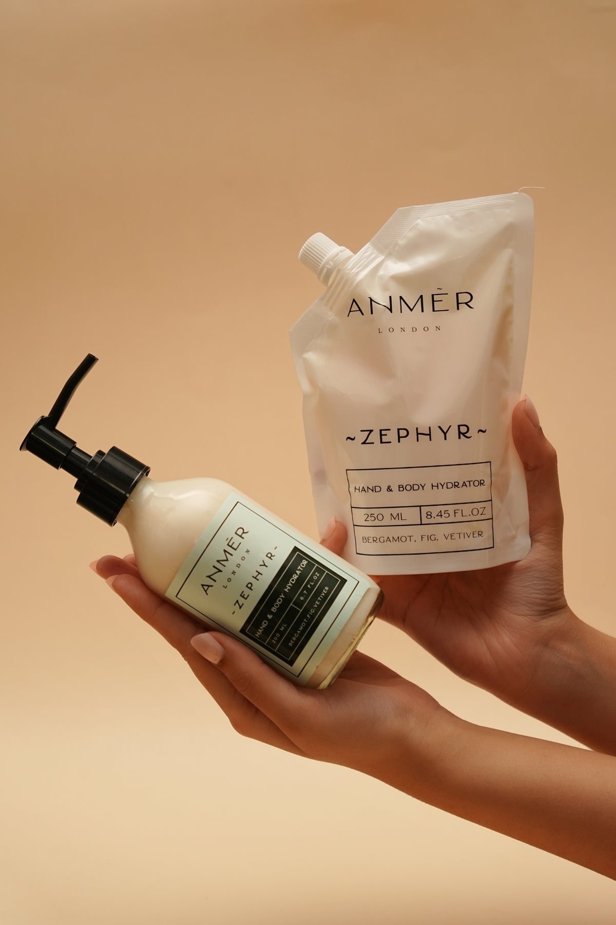 Zephyr Hand and Body Hydrating Lotion Refil Pack | 250ML
