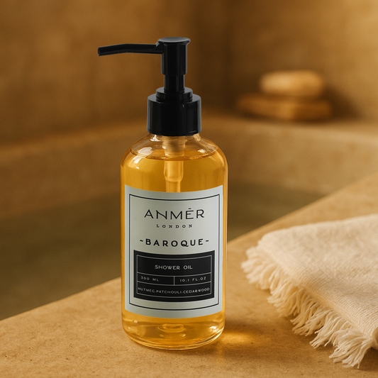 Baroque Nourishing Shower Oil With Moroccan Argan Oil 300ML