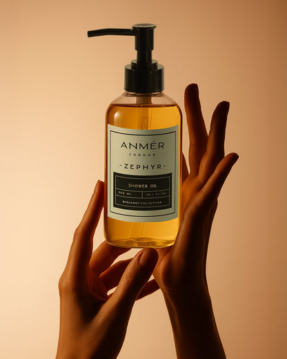 Zephyr Nourishing Shower Oil With Moroccan Argan Oil 300ML